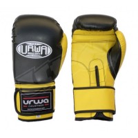 UFG Black Yellow Competition Gloves