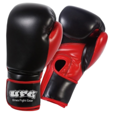 Black And Red Amateur Boxing Gloves