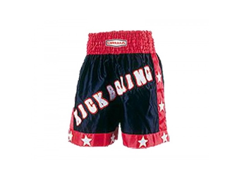 Red & Black Kickboxing Shorts