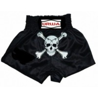 Black Muay Thai Boxing Shorts