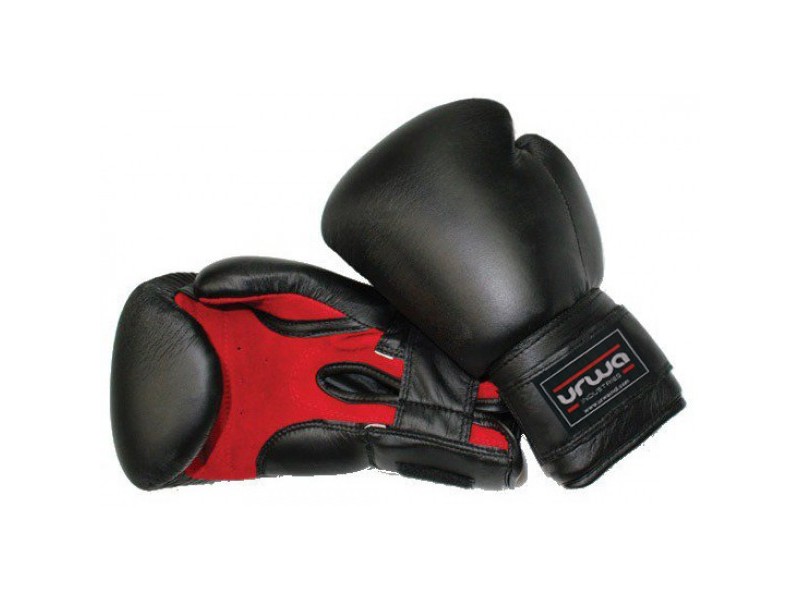 Style Black and Red Boxing Gloves