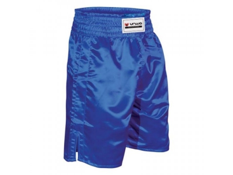 Blue Custom Boxing Trunks