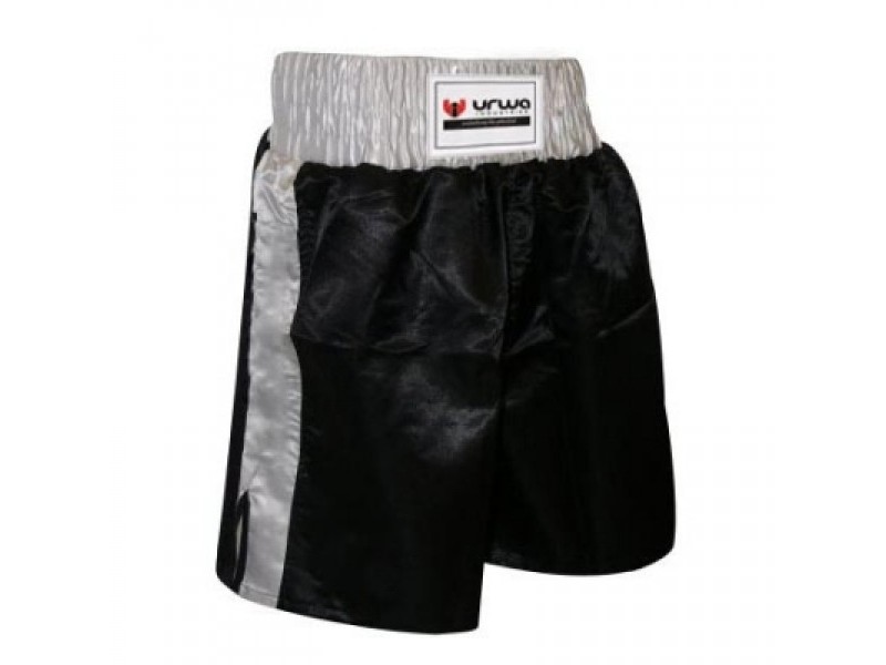 Black & Gray Boxing Shorts