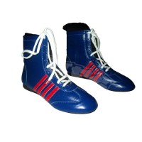 Blue and Red Boxing Boot