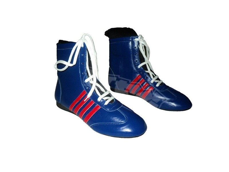 Blue and Red Boxing Boot