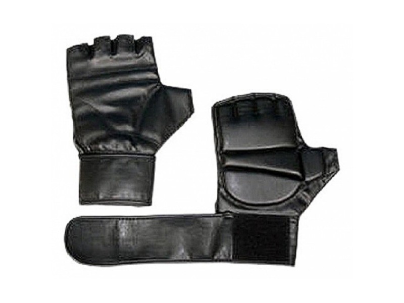 Black Grappling Gloves