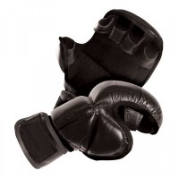 Black MMA Training Gloves