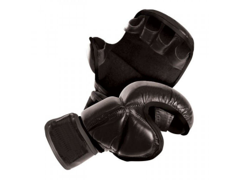 Black MMA Training Gloves