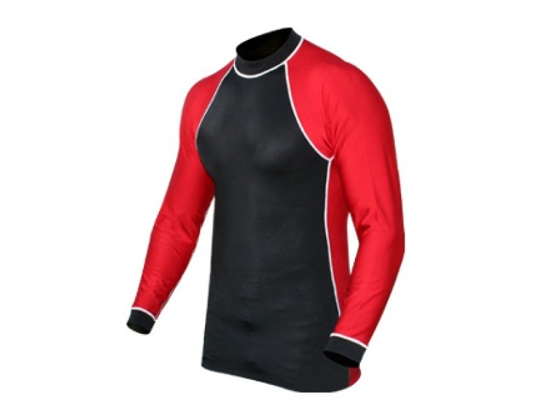 Red & Black MMA Rashguards