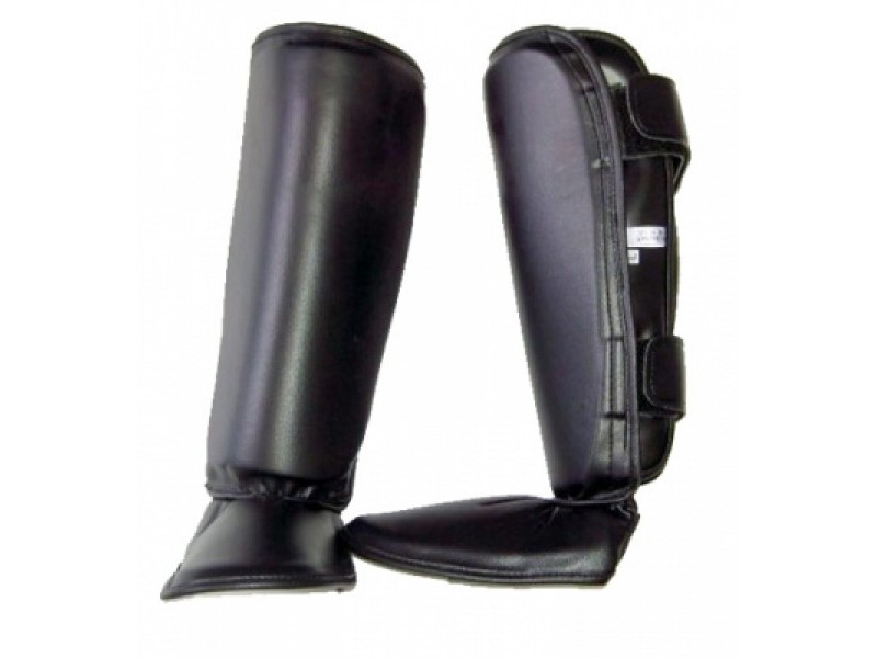 Black Shin Guards